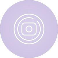 Record Circle Vector Icon