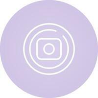 Record Circle Vector Icon