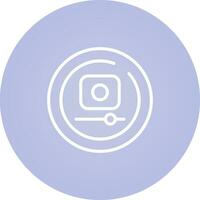 Video Record Circle Vector Icon