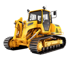 Bulldozer png construction machinery transparent background