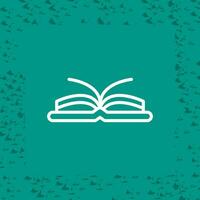 Open Book Vector Icon