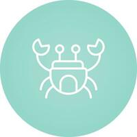 Crab Vector Icon