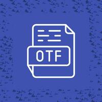 OTF Vector Icon