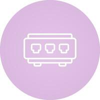 Network Switch Vector Icon