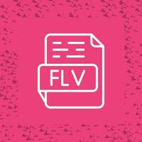 FLV Vector Icon