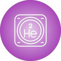 Helium Vector Icon