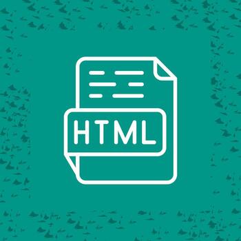 HTML Vector Icon