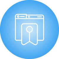 Bookmarked Vector Icon