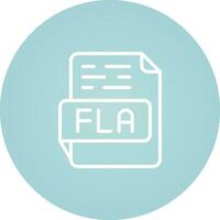 FLA Vector Icon