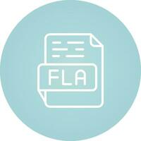 FLA Vector Icon