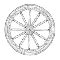 Trendy Wheel Concepts vector