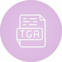 TGA Vector Icon