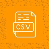 CSV Vector Icon