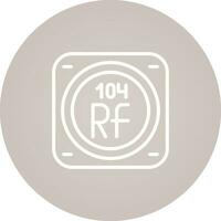 Rutherfordio Vector Icon
