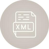 XML Vector Icon