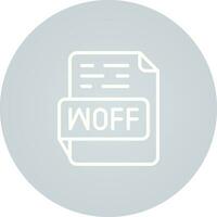 WOFF Vector Icon