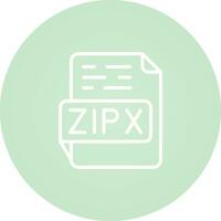 ZIPX Vector Icon