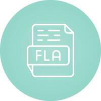 FLA Vector Icon