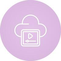 Video Hosting Vector Icon