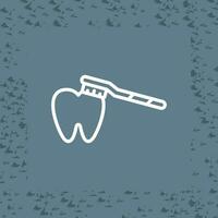 cepillado dientes vector icono