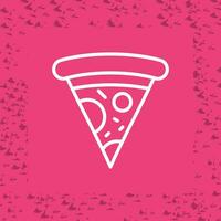 icono de vector de pizza