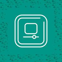 Video Stop Square Vector Icon