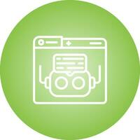 Chatbot Vector Icon