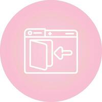 Logout Vector Icon