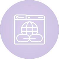 Web Link Vector Icon
