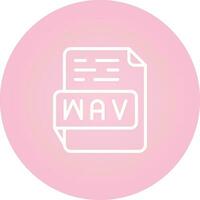 WAV Vector Icon