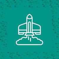 Rocket Launch Vector Icon