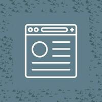 Browser Vector Icon