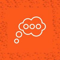 Thinking Vector Icon