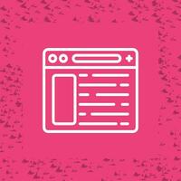 Browser Vector Icon