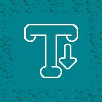 Typography Vector Icon