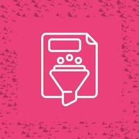 Filtering Vector Icon