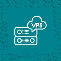 VPS Hosting Vector Icon