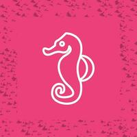 Seahorse Vector Icon