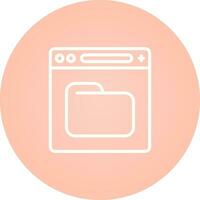 Browser Vector Icon
