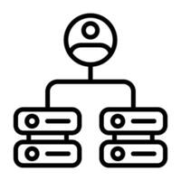 Managed Hosting Vector Icon