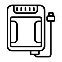 SSD Storage Vector Icon