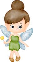 watercolor fairy illustration png