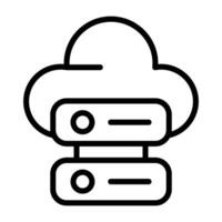 Web Hosting Vector Icon