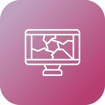 Computer Vector Icon