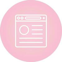 Browser Vector Icon