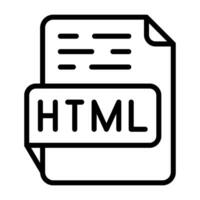 HTML Vector Icon