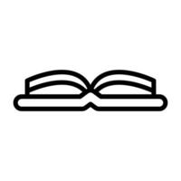 Open Book Vector Icon