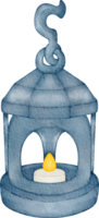 clipart de linterna de acuarela png