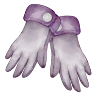 watercolor winter gloves png