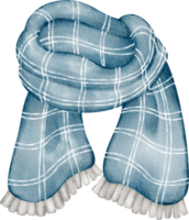watercolor scarf winter png